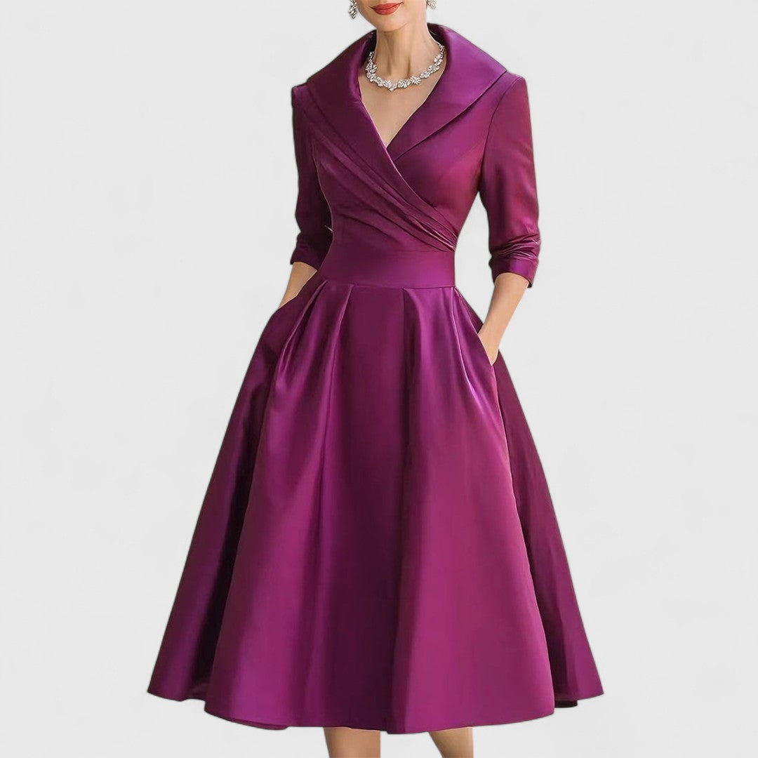Marley Quinn | Women's Elegant Midi Dress