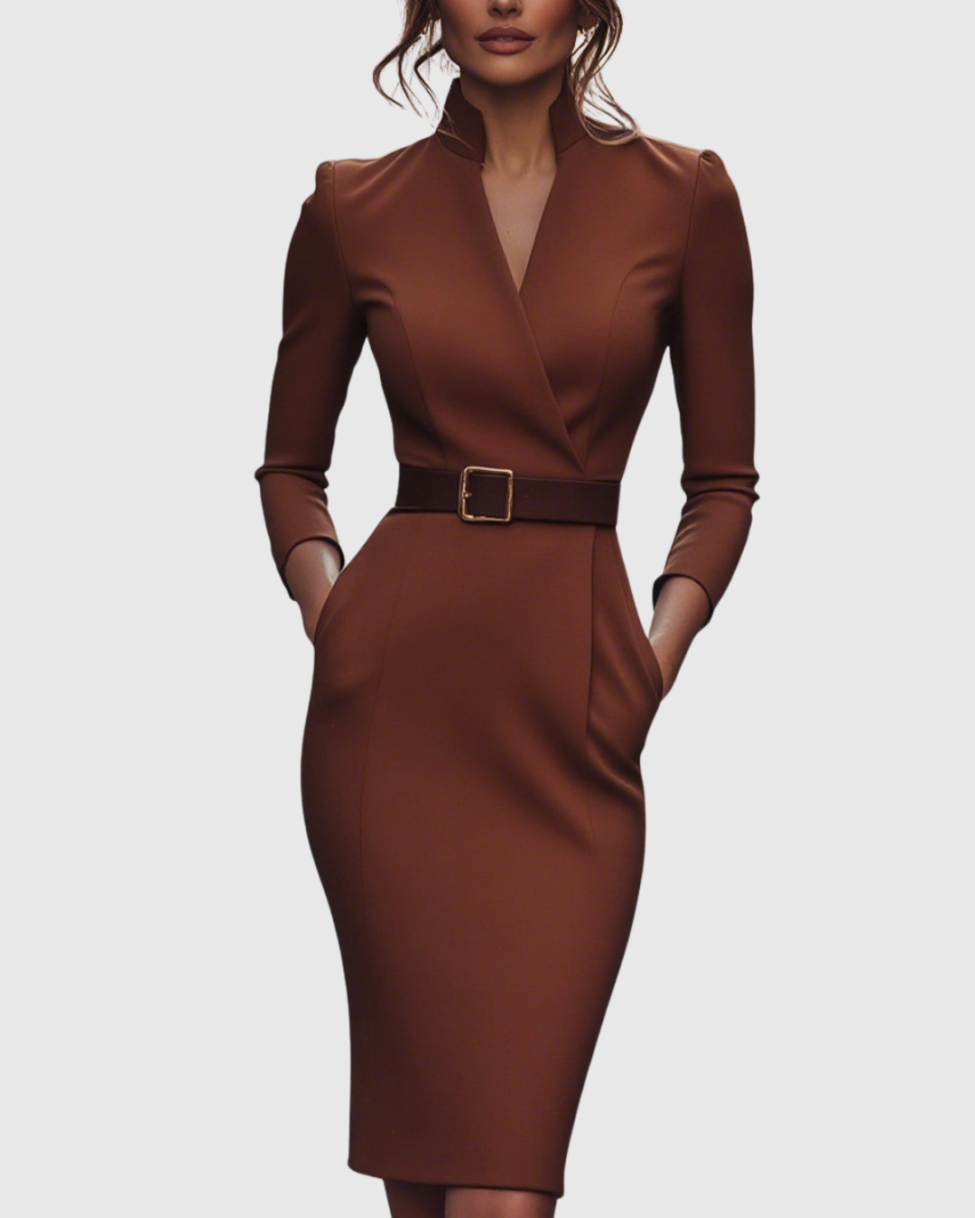 Claribel | Women's Refined Midi Dress