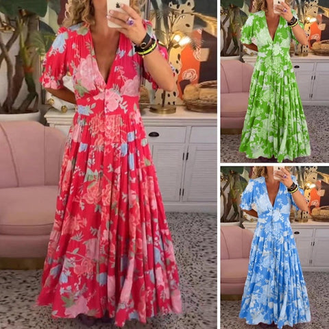 Sicile — Robe d’été fluide et élégante