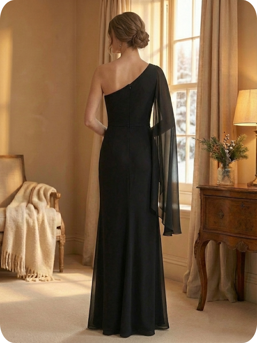 Éléonore™ — Robe maxi fluide aux lignes raffinées