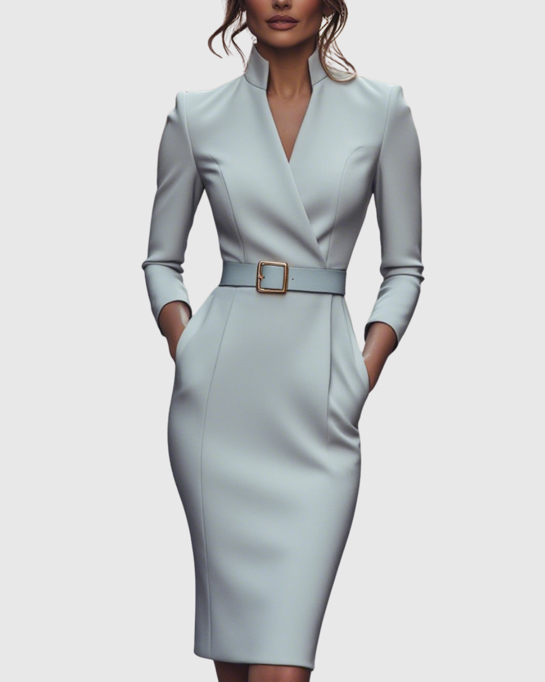 Claribel | Women's Refined Midi Dress