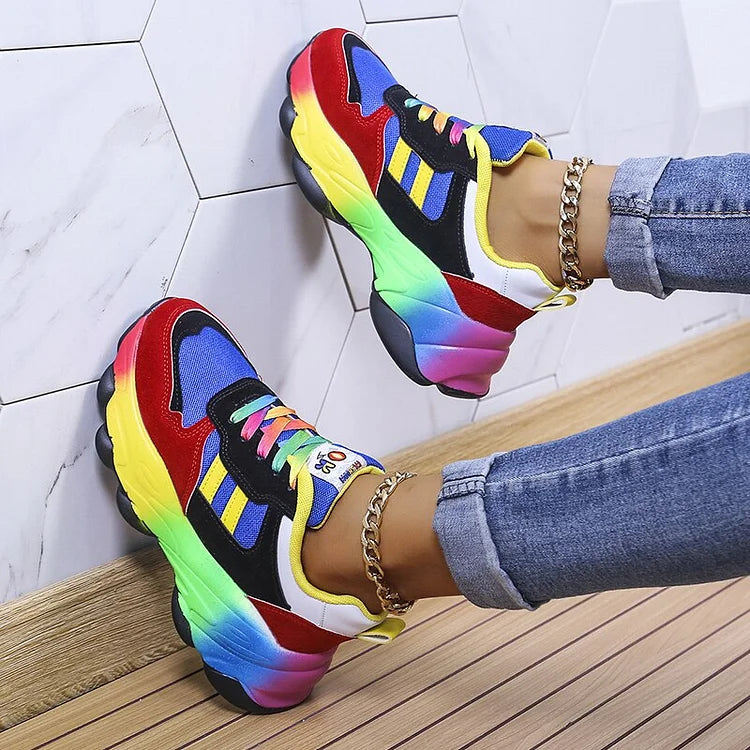 Isolina | Baskets Colorées Confortables