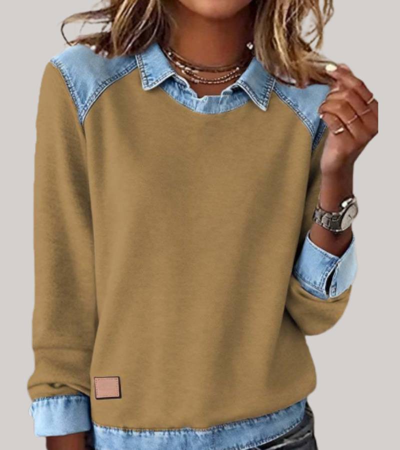 Rosalie™ — Top maille chic moderne