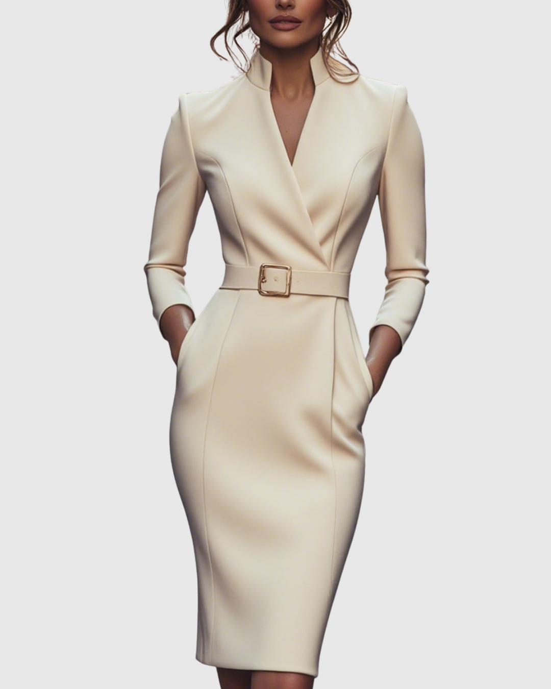 Claribel | Women's Refined Midi Dress
