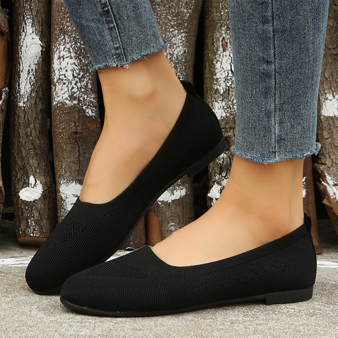 Ballerines Souples en Maille Brigitte