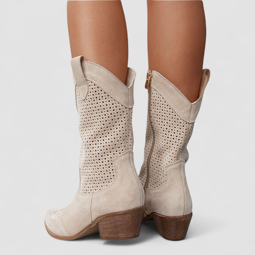 Élise | Bottines western orthopédiques
