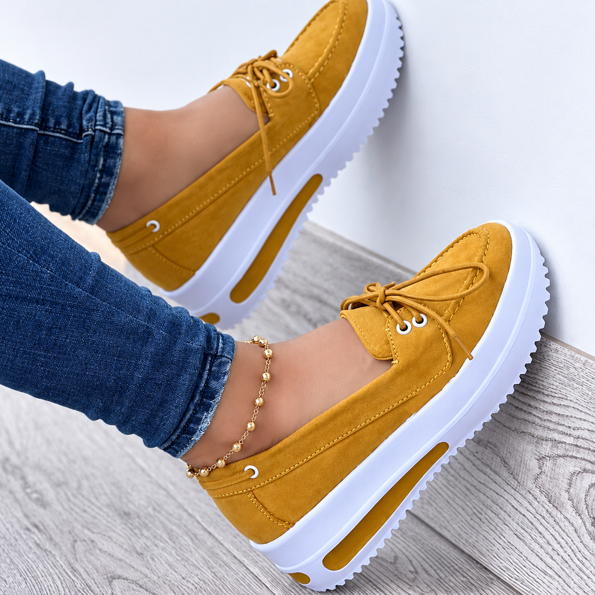 Baskets de Luxe à Lacets