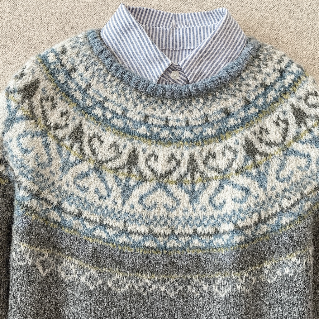 Luxe™ | Pull Vintage Chic en Maille