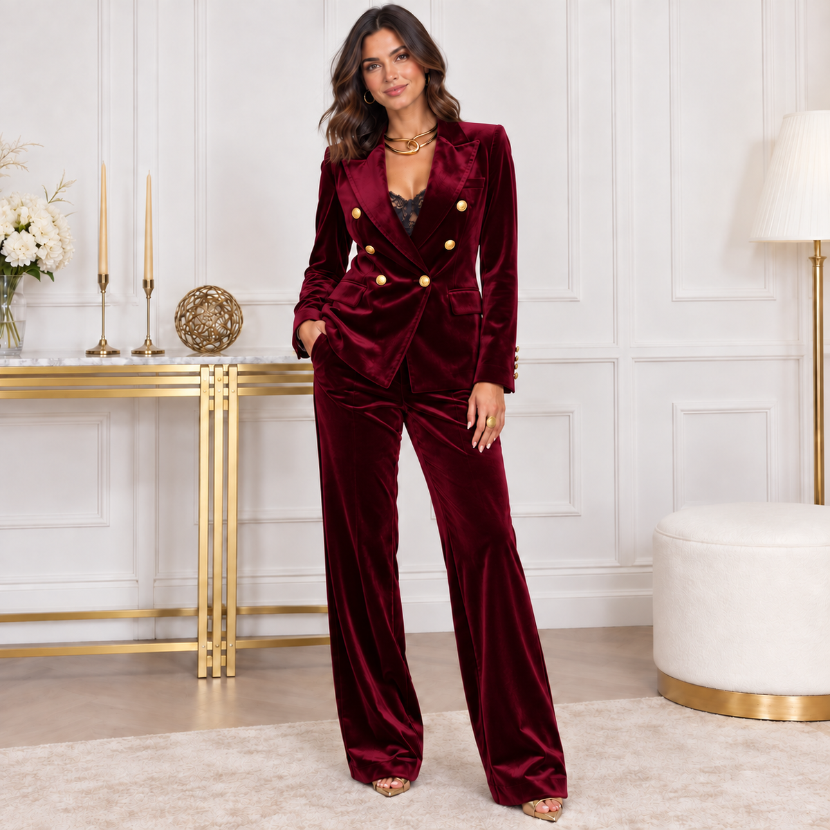 Valentine Ensemble Raffiné Deux Pièces
