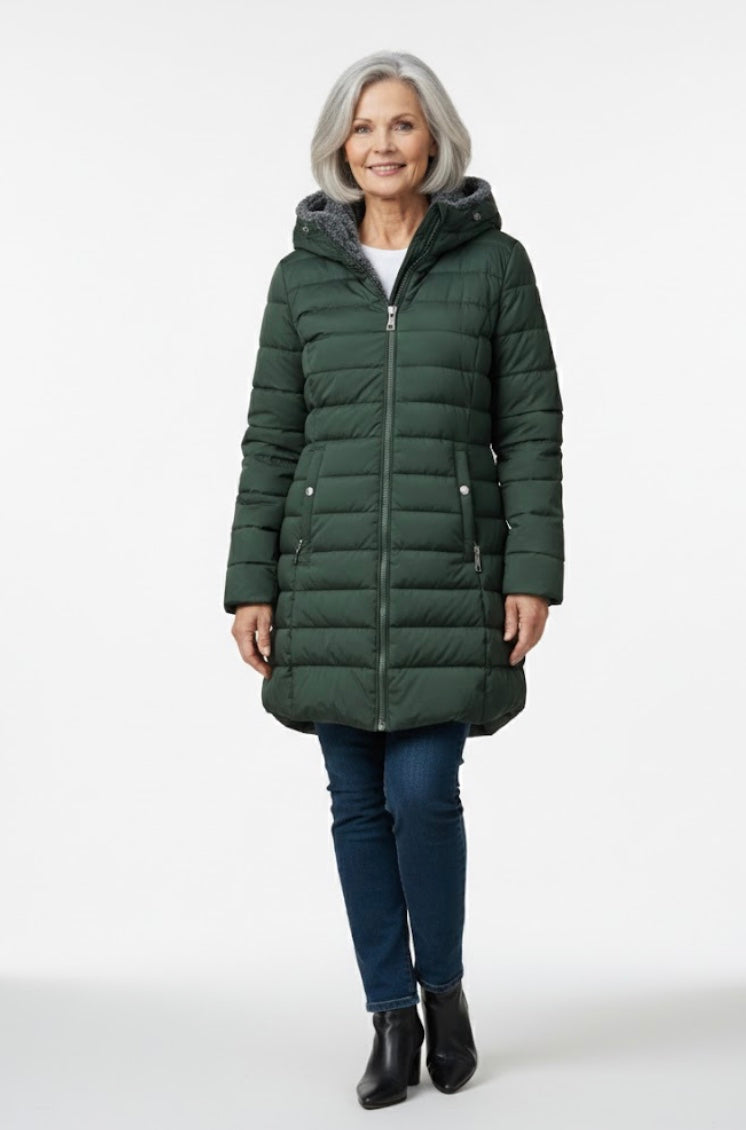 Marguerite™ — Veste matelassée chaude confortable élégante