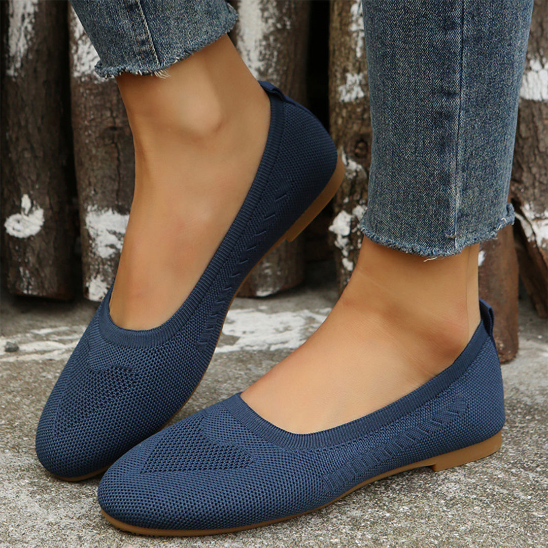 Ballerines Souples en Maille Brigitte