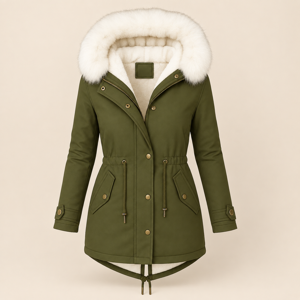 Albane | Parka Longue d'Hiver Élégante