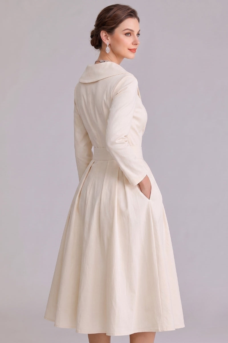 Yan | Women's Elegant Midi Dress