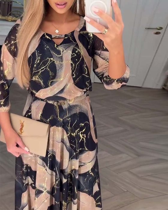 Madeleine™ | La robe fluide qui sublimo la silhouette
