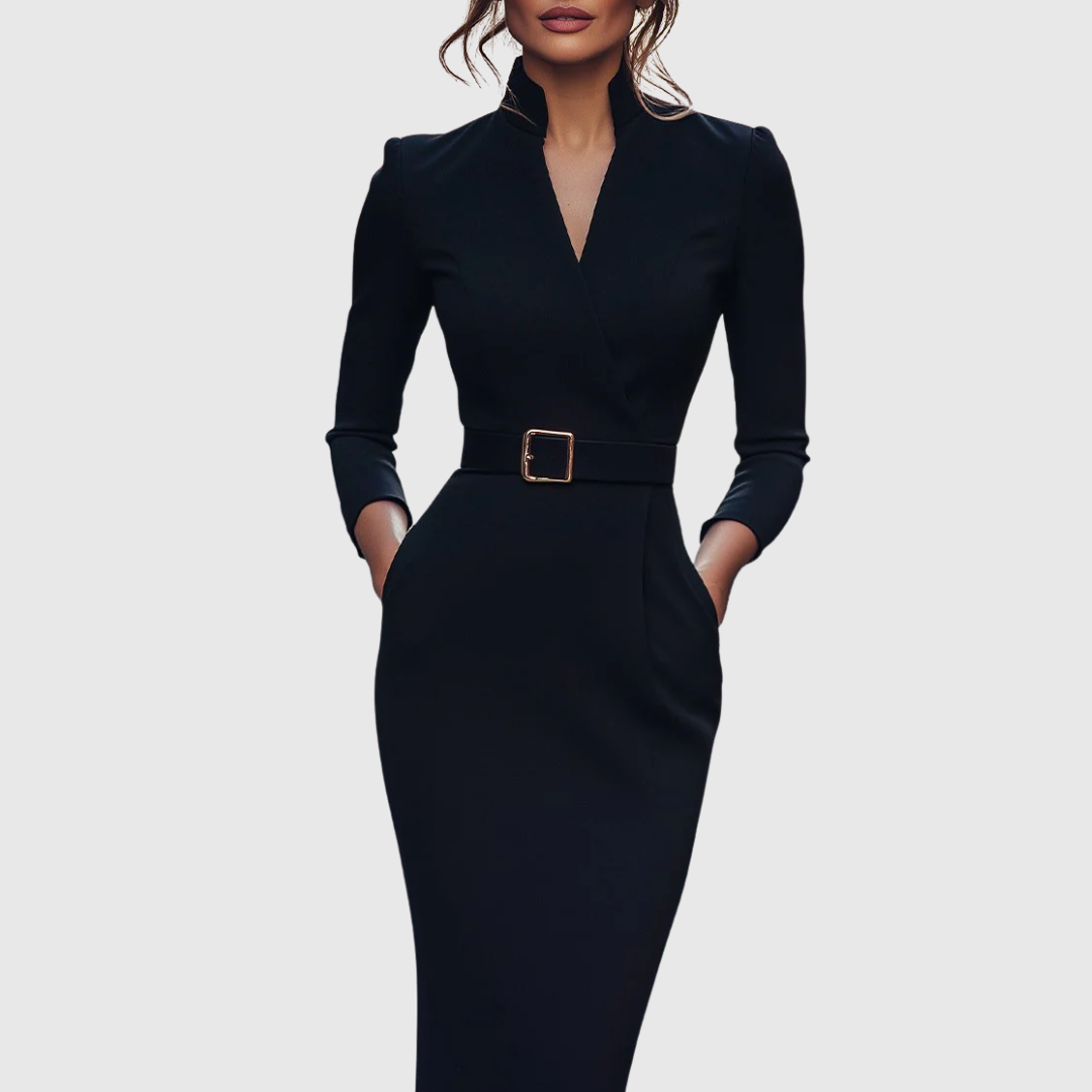Claribel | Women's Refined Midi Dress
