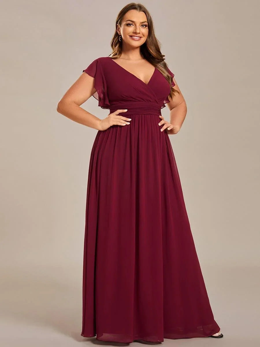 Robe Longue en Mousseline Dos Nu