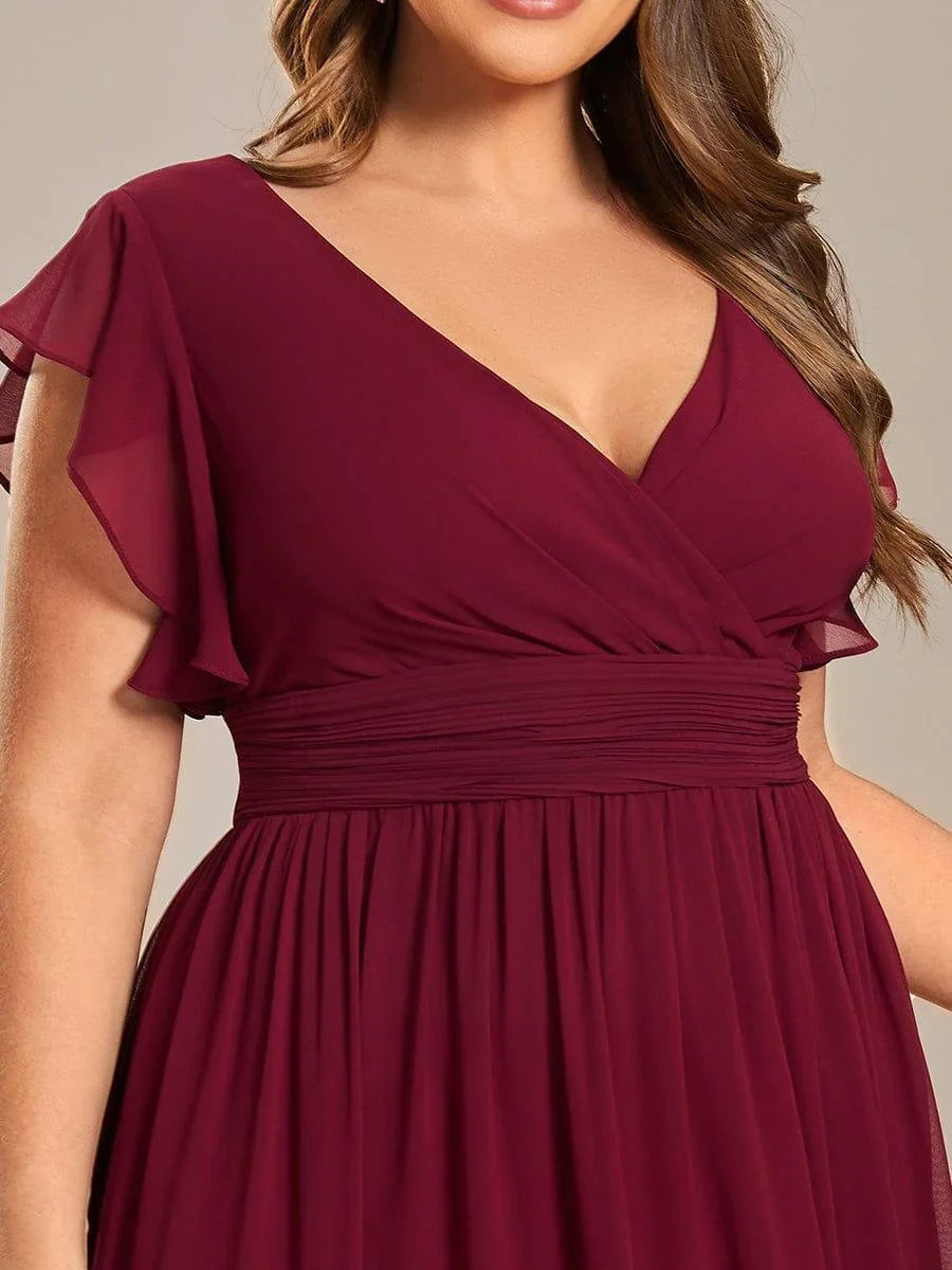 Robe Longue en Mousseline Dos Nu