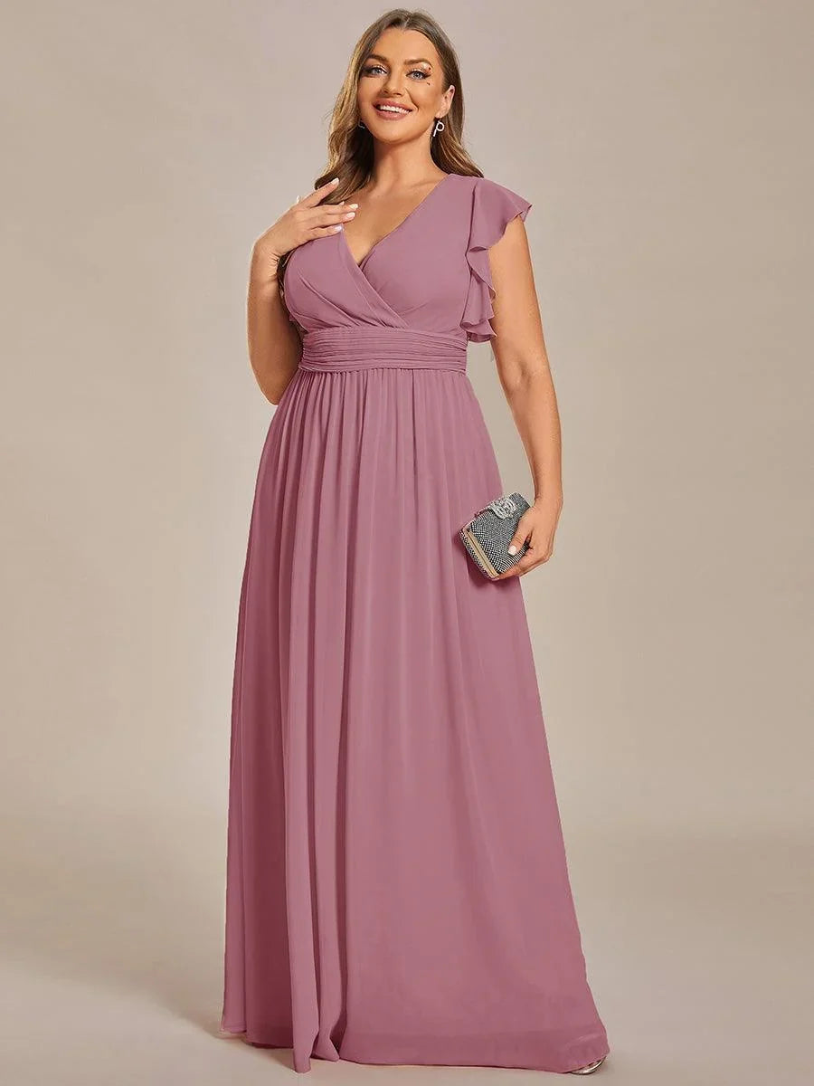 Robe Longue en Mousseline Dos Nu