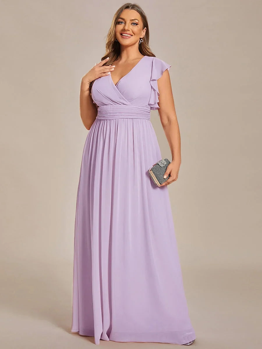 Robe Longue en Mousseline Dos Nu