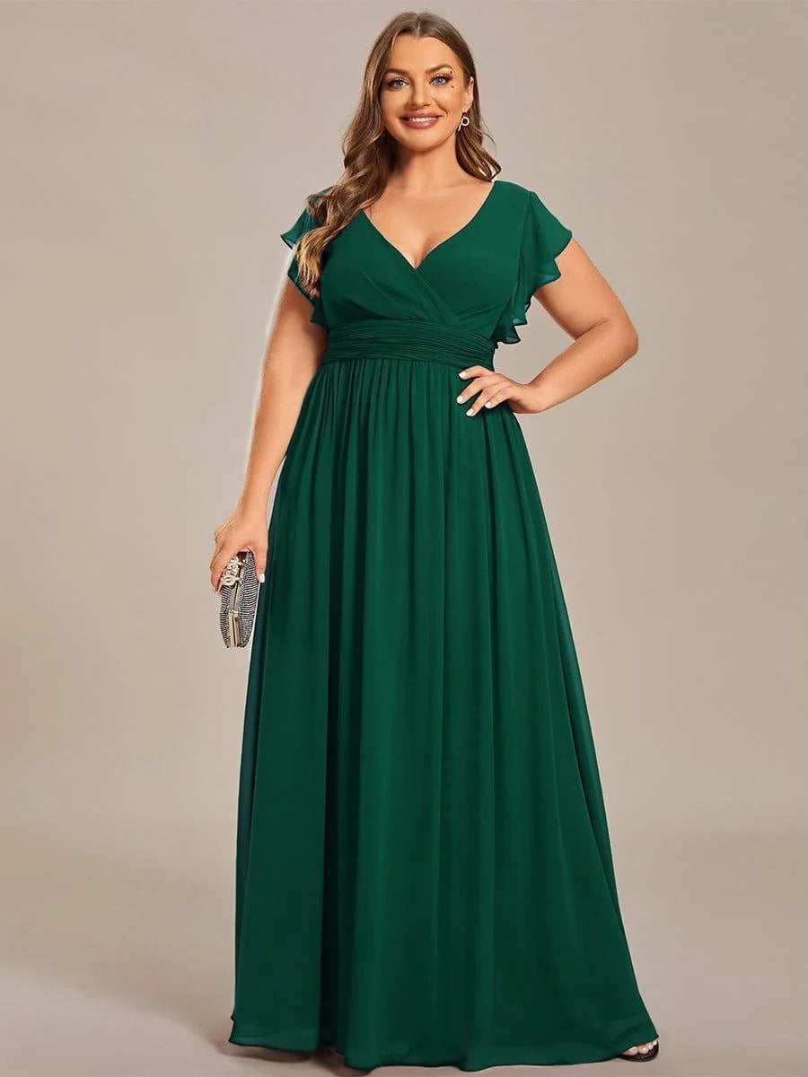 Robe Longue en Mousseline Dos Nu