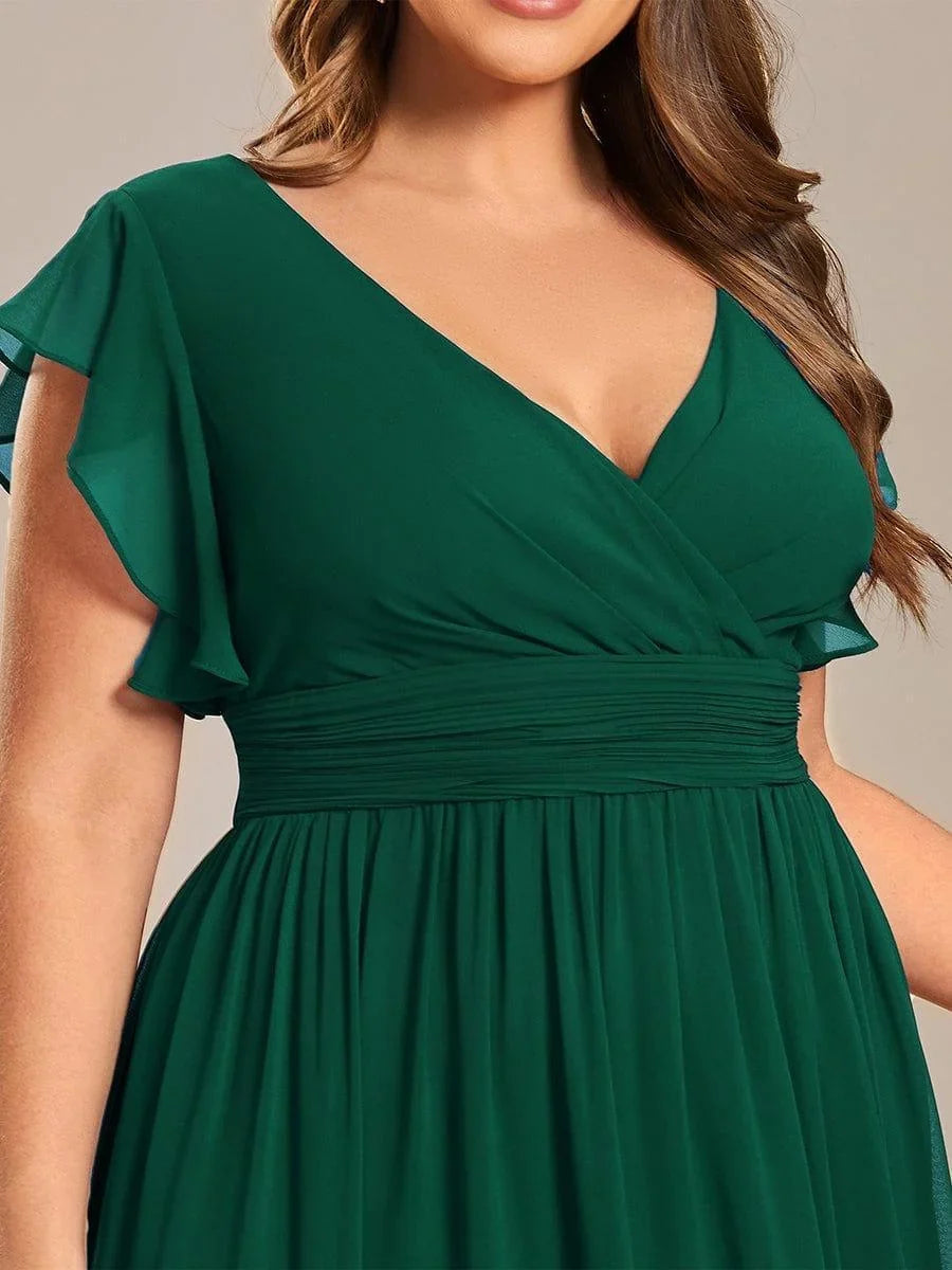 Robe Longue en Mousseline Dos Nu