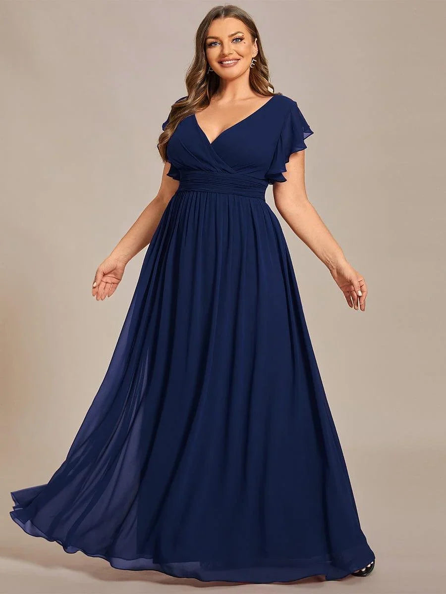 Robe Longue en Mousseline Dos Nu
