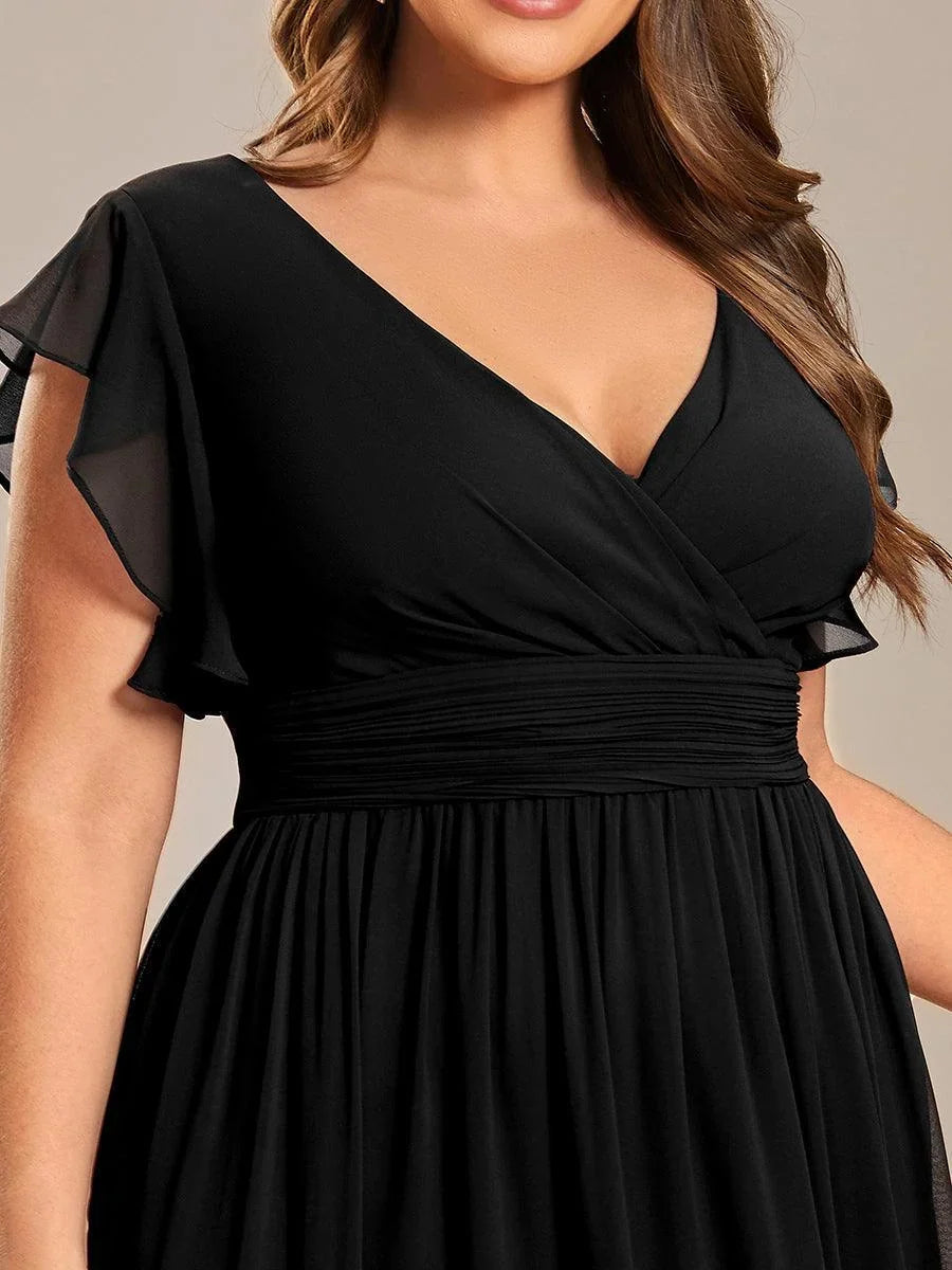 Robe Longue en Mousseline Dos Nu