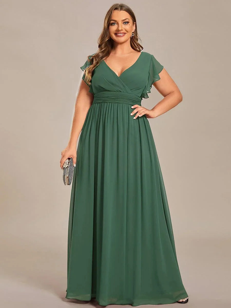 Robe Longue en Mousseline Dos Nu
